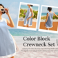 ⏰⏰Hot Sale 50% OFF🔥🎽Women's Casual Color Block Sleeveless Tops Matching Shorts🩳 with Pockets
