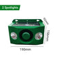 Beast Repellent Solar Warning Lights with Loud Volume（50% OFF）