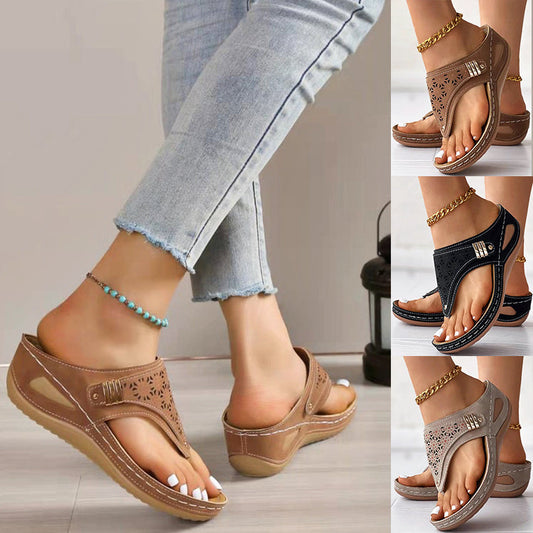 💥2025 HOT SALE 50% OFF🔥Women's Soft Sole Hollow-Out Sandals👟