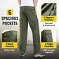 💖HOT SALE 50% OFF👖Multi-Pocket Durable Ultra Comfort Loose Fit Pants