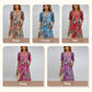 💥2025 New Sale Half Price 💥Safari Chic Leopard Print Dresses
