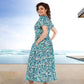 🔥Summer New Products🎉Summer Patterned Chiffon Dress