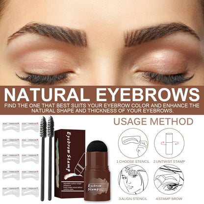 🔥10% rabatt för två stycken eller fler🔥 Perfect Brows Stencil & Stamp Kit