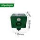 Beast Repellent Solar Warning Lights with Loud Volume（50% OFF）