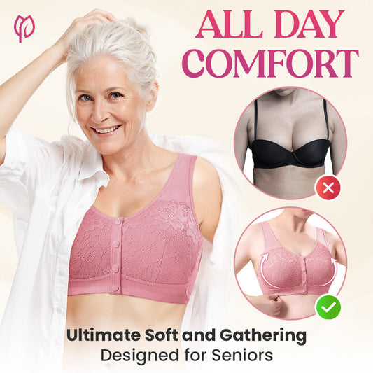 Comfortable Wireless Shaping Front-Fasten Bra