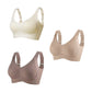 🎁time-limited offer！Buy 1 Get 2 Packs💕Women's Ribbed Push Up Adjustable Wireless Bra