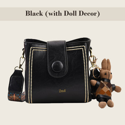 🌸woman's second face👜Vintage Fashion Bag with Adjustable Wider Shoulder Strap