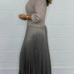 💕Limited Time 55% Off💕Women's solid color Long Sleeve Jumper & Pleated Bottom Dress