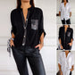 🔥2025 HOT SALE🔥 Casual patchwork top with sequins
