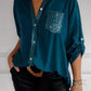 🔥2025 HOT SALE🔥 Casual patchwork top with sequins