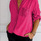 🔥2025 HOT SALE🔥 Casual patchwork top with sequins
