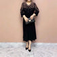 🎉Hot Sale 49% OFF🎉Women’s Noble Elegant Dress with Glitter Neckline