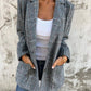 🔥Hot Sale 60% off🔥 Fall Lapel Collar Slim Button Plaid Small Suit For Women