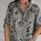 💥Hot Sales-50% OFF🍃Women's Casual Half Button Printed Shirt