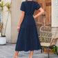 🔥Hot Sale 49% OFF👗Women's Casual Summer Short-Sleeve V-Neck Long Dresses
