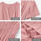 🔥Hot Sale 49% OFF👗Women's Casual Summer Short-Sleeve V-Neck Long Dresses