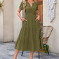 🔥Hot Sale 49% OFF👗Women's Casual Summer Short-Sleeve V-Neck Long Dresses