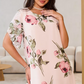 ⏳ Limited time 50% off! 💥Blush Petal Flow Chiffon Dress（The more you buy, the higher the discount）