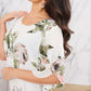 ⏳ Limited time 50% off! 💥Blush Petal Flow Chiffon Dress（The more you buy, the higher the discount）