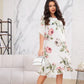 ⏳ Limited time 50% off! 💥Blush Petal Flow Chiffon Dress（The more you buy, the higher the discount）