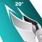 🔥2025 Hot sale for a limited time🎁46%~69% off all products💥 Anti-Splash 25° Slant Edge Nail Clipper 3-Piece Set
