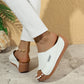 🔥 2025 Women's leisure mules with wedge heel 💥 50% off! 🎉Stylish casual fashion, comfortable and elegant, the perfect compliment for any occasion.