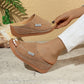 🔥 2025 Women's leisure mules with wedge heel 💥 50% off! 🎉Stylish casual fashion, comfortable and elegant, the perfect compliment for any occasion.