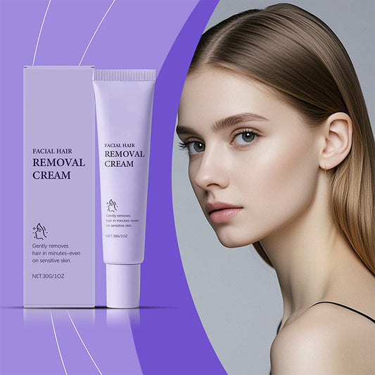 🔥Buy 2 Get 1 Free🔥Gentle and Painless Facial Hair Removal Cream | For Ultra-Sensitive Skin | Dermatologist Tested