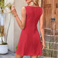 🎁Exclusive Sale50% OFF🎁Women's Sleeveless Waist-Cinching Mini Dress