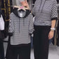 💕Limited Sale 50% OFF 💕Women's Striped Top & Solid Pants Set