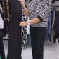 💕Limited Sale 50% OFF 💕Women's Striped Top & Solid Pants Set
