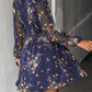 Women's Casual Elegant V-Neck Flowy Dress