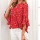 🎁Hot sale🔥Women's 3/4 Sleeve Chiffon Blouse – Elegant Business Casual Top