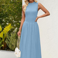 Sleeveless Summery Maxi Dress for Women