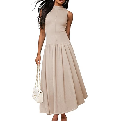 Sleeveless Summery Maxi Dress for Women