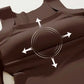 Shaping tank top with built-in bra