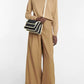 High Waist Casual Pants with Wide Legs