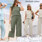🩷2025 New Women's  Sleeveless Top & Wide-Leg Pants 2-Piece Set