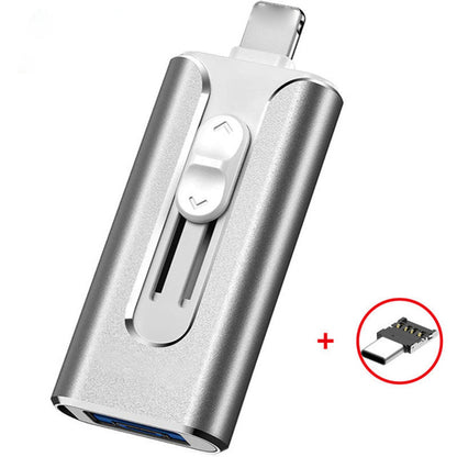 🎉LIMITED SALE 50% OFF!!🎉3 in 1 Flash Drive, Portable High Speed USB 3.0 Memory Storage, OTG Flash Pen Drive with Free Type-C Adapter for Android Phones/PC and More Devices⚡