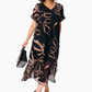 🎉🛍️Hot Promotion 55% OFF 👗Flowy V-Neck Midi Dress
