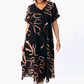 🎉🛍️Hot Promotion 55% OFF 👗Flowy V-Neck Midi Dress