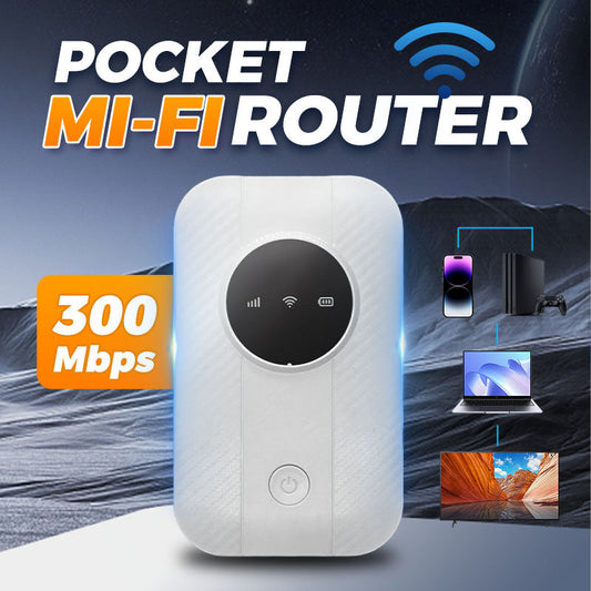 🔥49% OFF!🔥Pocket 4G LTE Mobile Wi-Fi Router