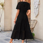 💥50% Off Sale 💥 Women's Elegant V-Neck Eyelet Fringe Dresses