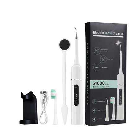 🔥2025 Hot Sale 49% OFF🦷 Sparkling Smile – Pro Ultrasonic Teeth Cleaner with Multi-Speed Control