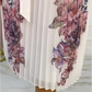⏳Time-limited Special⌛Women's Floral Print Round Neck Pleated Dress