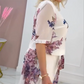 ⏳Time-limited Special⌛Women's Floral Print Round Neck Pleated Dress