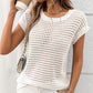 🐆Summer Limited Edition 🌹Women's Crochet Knit Hollow-Out T-Shirt