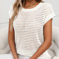 🐆Summer Limited Edition 🌹Women's Crochet Knit Hollow-Out T-Shirt