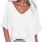 Women's Casual Loose V - Neck Top | Relaxed & Chic Style