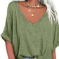 Women's Casual Loose V - Neck Top | Relaxed & Chic Style
